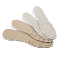 Semelles invisibles unisexes EVA pour augmenter la hauteur, Double semelles en cuir de vache pour hommes et femmes