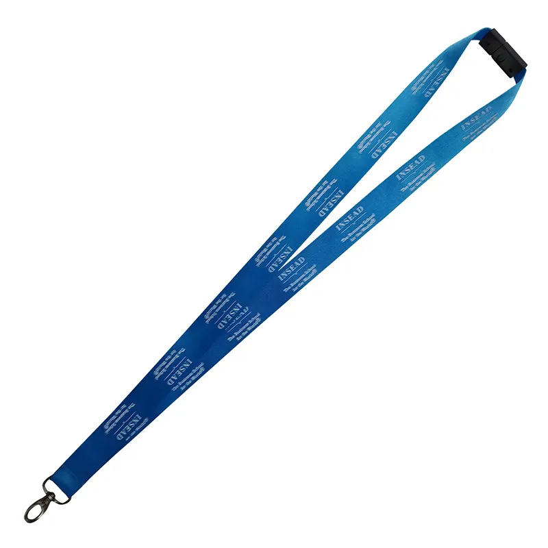 Polyester Sublimation Tool Custom Lanyard Keychain, Promotional Logo Lanyard With Carnet Holder and Safety Button Seal