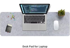 Almofada De Mesa De Feltro Tapete De Teclado De Feltro Grande Mouse Pad Feltro De Lã Merino Esteira De Mesa De Computador - Product Image 6
