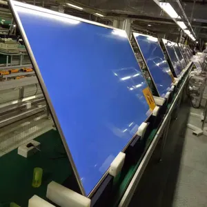 Disesuaikan LCD TV Aluminium Rantai Kecepatan Peralatan Conveyor Assembly Line