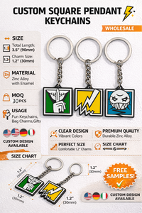 Porte-clés en émail dur et doux personnalisé avec logo en zinc moulé sous pression, porte-clés avec impression sérigraphique, marque SKY - Product Image 3
