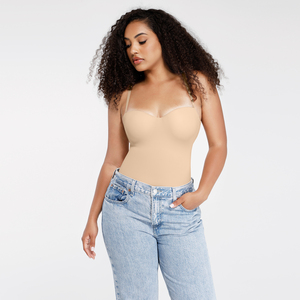 Waistdear - Body Moldeador de Cintura para Mujer, <span class=keywords><strong>con</strong></span> Control de Abdomen, <span class=keywords><strong>con</strong></span> Sujetador, Faja Reductora, Moldeador de Espalda Descubierta, Body Tipo Tanga - Product Image 4