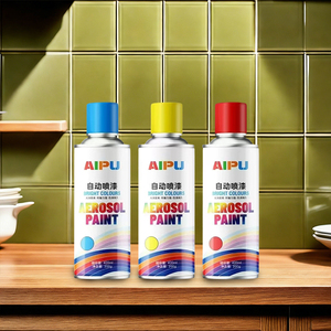 <span class=keywords><strong>Peinture</strong></span> en spray multi-usages personnalisée pour jantes, effet graffiti, argent métallisé, bleu, noir, texture pierre, pointe dorée mate, scellant céramique - Product Image 6