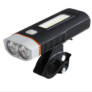 ไฟจักรยานแบบชาร์จ USB ได้ COB LED ความสว่างสูง กันน้ำ IPX4 4 โหมด ไฟหน้าจักรยานเสือภูเขา - Product Image 5