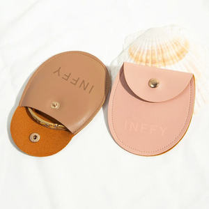 กระเป๋าใส่ขวดน้ำหอมทรงรี PU กันน้ำ พิมพ์โลโก้ได้ พร้อมเชือกผูก สำหรับเก็บเครื่องประดับ-บรรจุภัณฑ์ของขวัญขนาดเล็ก - Product Image 6