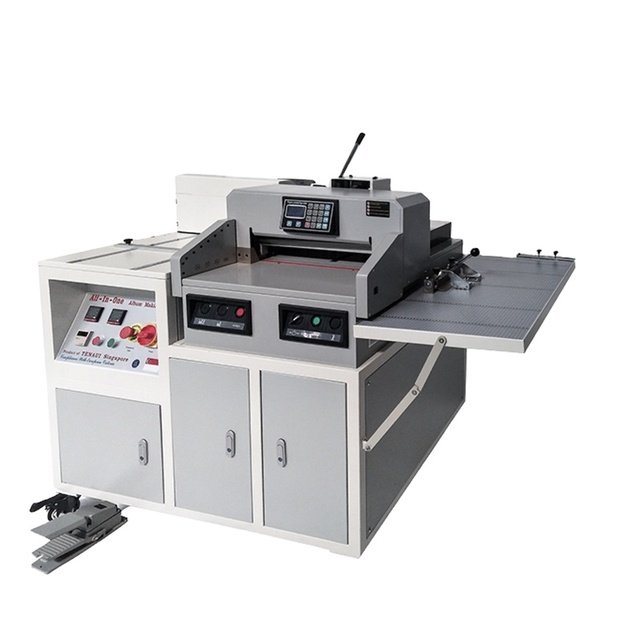 Semi Automatic Photo Album Book Making Machine Layflat Photobook Binding Machine