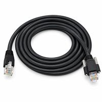 Câble Ethernet industriel pour chaîne porte-câbles RJ45 vers RJ45 à verrouillage par vis pour caméra de vision industrielle et accessoires de caméra de sécurité CCTV