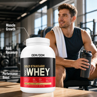 Isolat de protéines de lactosérum de qualité supérieure OEM/ODM, 100 % poudre, absorption rapide, instantané, pour la récupération musculaire après l'entraînement, nutrition sportive