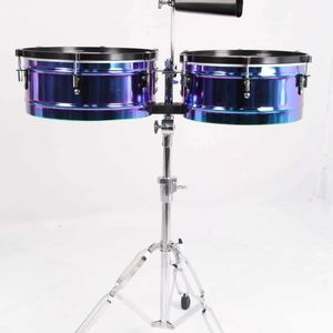 Sendi 13 + 14 pulgadas Timbal Set 4 pulgadas Negro 6 pulgadas Silver Cowbell Red Block 22mm Cymbal Stand 16 pulgadas Instrumento de percusión inoxidable - Product Image 4