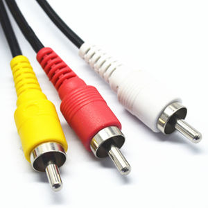 Djiang 스톡 3.5mm 스테레오 남성 ~ 3 RCA 남성 오디오 비디오 케이블 AUX <span class=keywords><strong>AV</strong></span> 와이어 DVD 사운드 TV 박스 - Product Image 2