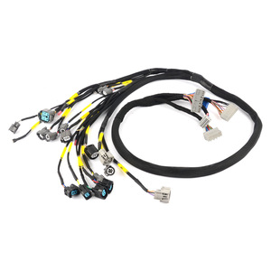 Ap03 cnch Obd2ชุดสายไฟเครื่องยนต์1 B ชุดสายไฟสำหรับ Honda Civic B16เสื้อไนล่อน12V - Product Image 1