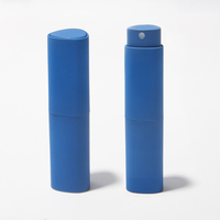 Flacon pulvérisateur rond en plastique ABS personnalisé, 10 ml, portable, rechargeable, flacon de parfum, atomiseur de parfum