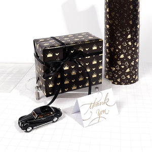 Emballage cadeau personnalisé en papier d'aluminium 43*300 cm Emballage en papier de Noël - Product Image 3