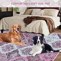 Großhandel / OEM Rutschfeste Waschbare Pinkelpads für Hunde Super Saugfähige Wiederverwendbare Welpen-Trainingsunterlage Ultra Absorbierende Haustier-Toilettenmatte