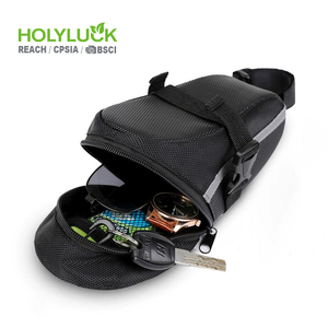 <span class=keywords><strong>Petit</strong></span> <span class=keywords><strong>sac</strong></span> de vélo de montagne sous le siège Accessoires Pochette de rangement Ultralight Cycling Wedge Pack Bag - Product Image 2