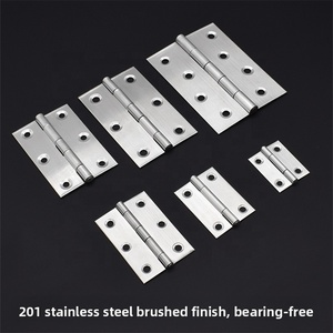 304 Stainless Steel Furniture <strong>Hinge</strong> Flat-Opening Foldable Thickened Small <strong>Hinges</strong> for Wardrobe Wooden - Product Image 4