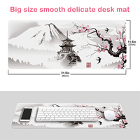 Tapis d'accoudoir délicat de jeu à sublimation personnalisée tapis de table d'ordinateur de bureau support de bras de souris GRAND tapis de souris de bureau en caoutchouc