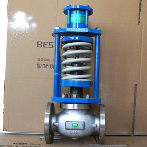 Nhà cung cấp van T96 loạt thép không gỉ đơn ngồi tự vận hành van điều khiển áp suất cho khí nước không khí - Product Image 3