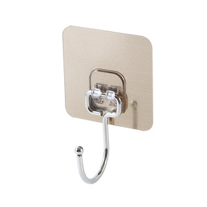 Ganchos adhesivos grandes sin clavos y sin rastro para uso en baño, inodoro y cocina. - Product Image 5