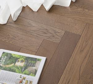 Revêtement de sol en vinyle SPC/<span class=keywords><strong>PVC</strong></span> de haute qualité, système clic, épaisseur 6 mm ou 8,5 mm, motif chevron pour la maison - Product Image 3