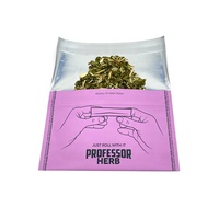 Pochette en plastique pliable personnalisée à fermeture éclair pour tabac à rouler, herbes à fumer et mélange de tabac, vide, 15g, 25g, 30g, 50g, à prix abordable