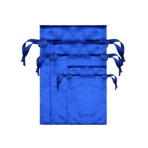 Bolsa <span class=keywords><strong>de</strong></span> Terciopelo <span class=keywords><strong>de</strong></span> Alta Calidad con Cordón para Joyería, Anillos, Collares, Pendientes - Product Image 4