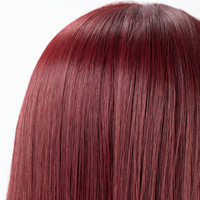 Perruques Lace Front 13x4 sans colle, à raie libre, en fibre synthétique premium, avec ligne de cheveux pré-épilée, pour femmes noires, vente en gros