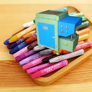 Hydraulic wax pencil making machine Colorful wax pencil maker hydraulic crayon making machine price