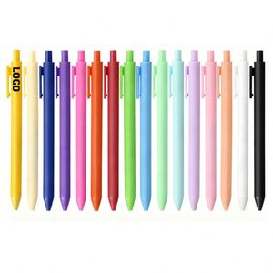 Ys37 Corporate Business Activity <b>Gift</b> Plastic <b>Cheap</b> Rubber Coated Ballpoint Pens With OEM Custom Printed Logo for Stationery - Product Image 1