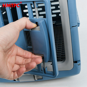 Hmtpc Foldable <b>Pet</b> <b>Carrier</b> Lightweight Plastic Airline Style For Cat Dog Transport - Product Image 4