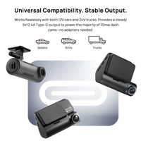 Kit de câblage 70 Mai UP06 pour surveillance de stationnement, compatible avec les caméras embarquées 70 Mai à port Type-C, affichage du voltage en temps réel