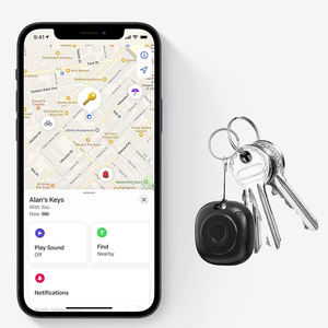 Novo Lançamento Localizador Inteligente Find My Tag Rastreador para Chaves Carteira Bagagem e Pets Mini <span class=keywords><strong>Tracker</strong></span> - Product Image 2