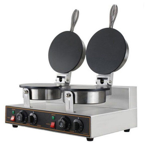 New Biscuit Making Machine Cookie Commercial Ice Cream <b>Waffle</b> Cone <b>Maker</b> /Wafer Cone Machine - Product Image 4