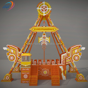 Fabricant chinois de manèges de grande taille pour parcs d'attractions en plein air, carrousel, balançoire, bateau, grand bateau pirate pour enfants et adultes - Product Image 5