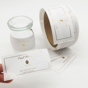 Di alta Qualità Forte Adesivo Decorativo Vaso di <span class=keywords><strong>Etichette</strong></span>, <span class=keywords><strong>Etichette</strong></span> di Stampa Decorazione Candela Vaso di Private Label - Product Image 6