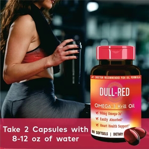 Antioxidante de fábrica OEM proteger la salud del corazón suplemento Omega-3 DHA ácido graso aceite de krill Softgel - Product Image 6