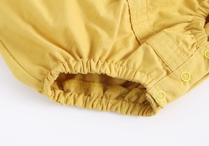 Camicia da bambino maschile pagliaccetto da polo a maniche corte in cotone <span class=keywords><strong>neonato</strong></span> tinta unita vestiti da arrampicata a triangolo - Product Image 5
