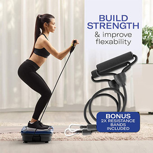 <span class=keywords><strong>Plateforme</strong></span> <span class=keywords><strong>vibrante</strong></span> portable Crazy Fit pour l'exercice à domicile, sculpteur corporel complet pour la musculation et la réduction de la graisse - Product Image 5