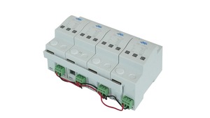 Protector Contra Sobretensiones DK-120 <span class=keywords><strong>Tipo</strong></span> <span class=keywords><strong>2</strong></span> SPD 120kA 385V, Dispositivo <span class=keywords><strong>de</strong></span> Protección Contra Sobretensiones, Montaje en Riel DIN, UC 385V T2, Supresor <span class=keywords><strong>de</strong></span> Picos <span class=keywords><strong>de</strong></span> Voltaje - Product Image 4