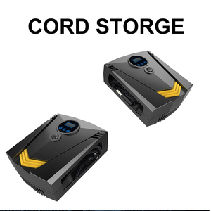 Minibomba de aire portátil para coche, inflador de <span class=keywords><strong>neumáticos</strong></span> con luz LED, indicador digital de 3634m y 19mm, certificado CE, Apagado automático - Product Image 2