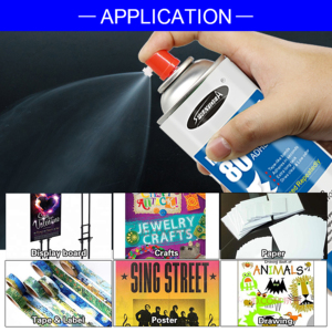 <span class=keywords><strong>Pegamento</strong></span> en Aerosol de Baja Adhesión Reposicionable, Fácil de Despegar, Secado Transparente para Recortar Plantillas, Colgar Pósters, Unir Papel, <span class=keywords><strong>Tela</strong></span> y Manualidades - Product Image 1