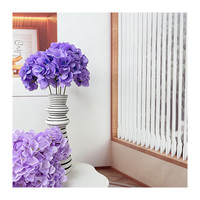 Groothandel Hete Verkoop Simulatie Hortensia Bos Eenvoudige Outdoor En Indoor Bloem Huisdecoratie