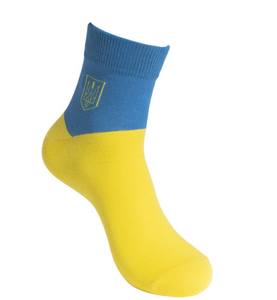 جوارب علم اكاراين قطن طاقم علامة مخصصة ملونة جديدة أزياء رجالي جوارب العلم الوطني - Product Image 5