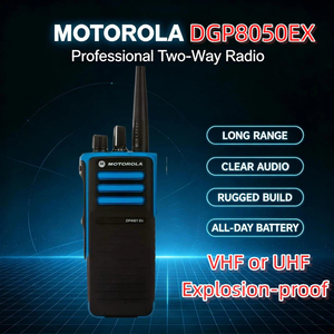 Radio bidirectionnelle DGP8050Ex DMR certifiée ATEX, alerte de chute de personne, double mode, radio portable robuste pour usage commercial - Product Image 5