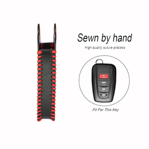 โตโยต้า ซีเอชอาร์ คัมรี่ โคโรลล่า RAV4 ไฮแลนเดอร์ พริอุส แลนด์ ครุยเซอร์ ปราโดหนัง PU รีโมทพวงกุญแจแหวนเคสฝาครอบป้องกัน - Product Image 6