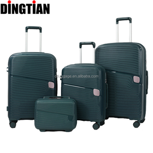 <span class=keywords><strong>Maletas</strong></span> <span class=keywords><strong>de</strong></span> equipaje PP, juegos <span class=keywords><strong>de</strong></span> 4 Uds., estuche rígido personalizado, marca Koffer, carcasa dura, equipaje <span class=keywords><strong>de</strong></span> mano con bolsa <span class=keywords><strong>de</strong></span> cosméticos <span class=keywords><strong>para</strong></span> niña - Product Image 2