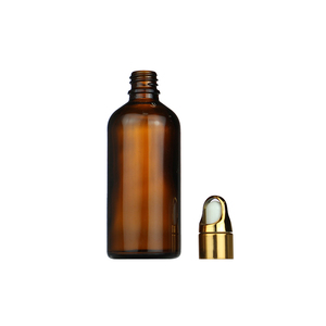 Custom Luxury Clear <b>Amber</b> Round 10ml 20ml Essential Oil <b>Glass</b> Dropper Bottle Infusion Serum Perfumed Oil Screen Printing - Product Image 3