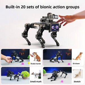Robot Quadrupede Meccanico Raspberry Pi 5 con Visione AI, Braccio Robotico di Grandi Dimensioni e Riconoscimento Vocale Intelligente CM5 - Product Image 3