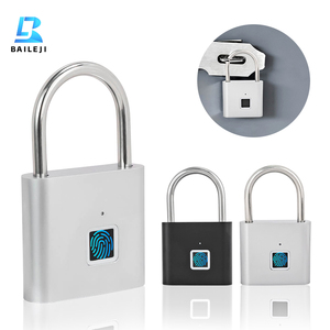 Khóa vân tay không cần chìa khóa có thể sạc lại với chức năng mở khóa bằng mã Morse khẩn cấp, ổ khóa hợp kim kẽm chống nước - Product Image 1