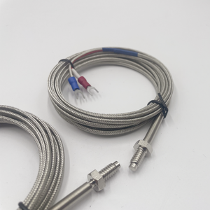 מותאם אישית נירוסטה sheed k j סוג גמיש חיישן טמפרטורה טמפרטורה חום חיישן - Product Image 2